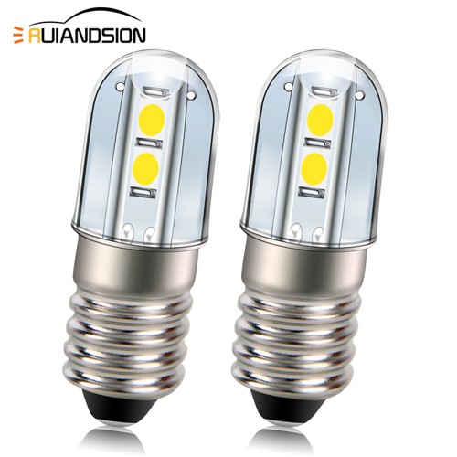 2pc e10 led 220v schraube - 2pc, ac