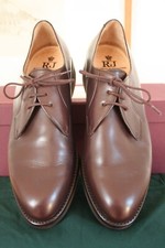 RJ by Dieter Kuckelkorn Herrenschuhe Gr. 8 (42) Braun Gummisohle