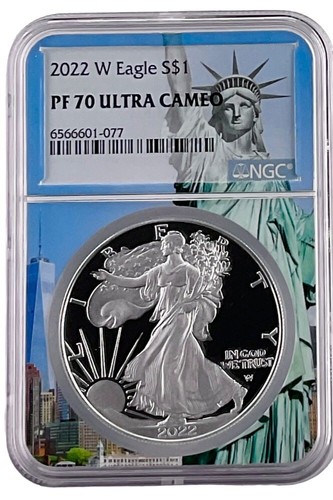 2022 1oz silver eagle proof - 2022,