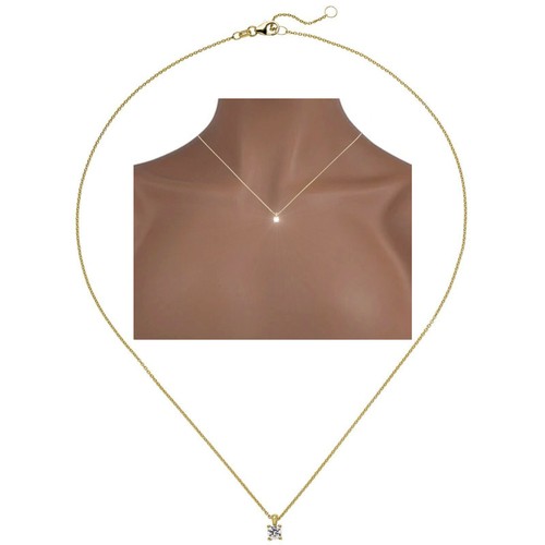 Halskette 585 echt gold - halskette,