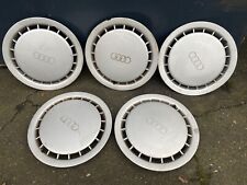 4+1 Audi 80, Audi 100 Typ 44 Original Radkappen 14 Zoll classic Radkappen selten