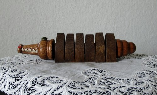 Krokodil holz mobile teile - krokodil,