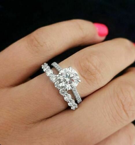 Runder diamant massiv - 3,75,