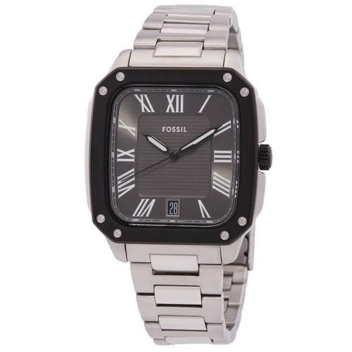 Fossil crosby quartz grey dial - fossil,