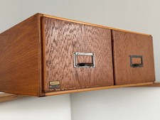 Antiker alter Karteikasten