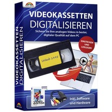 Markt & Technik Videokassetten digitalisieren 2023 inkl. Hardware Vollversion...