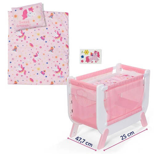 Baby born einhornbett mit - born,