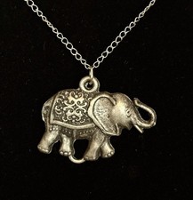 Halskette mit elefant aus - elefant,