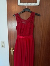 Abendkleid weinrot 
