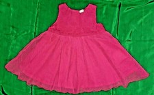 BABY CLUB Mädchen Sommer-Kleid, Größe 68, Farbe: fuchsia (intensiver als rosa)