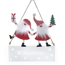 Metallschild | Weihnachtsmann