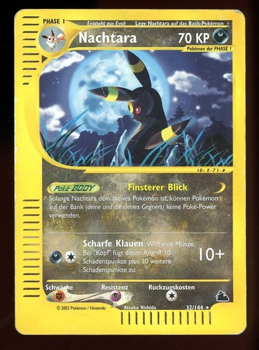 Pokemon nachtara reverse holo - pokemon,