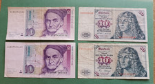 4 x 10 DM Scheine  aus