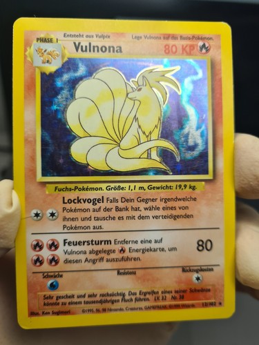 Pokémon karte vulnona holo - pokémon,