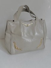 Gianni Versace Tasche Vintage Handtasche Ecru Lammleder 1990 Luxe Elegance...