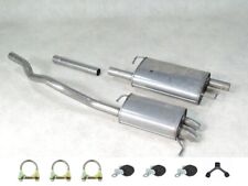 EDELSTAHL Auspuff SET +