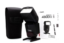 Canon Speedlite 430EX II Aufsteck Blitz für Canon EOS und R Kameras mit Zub.