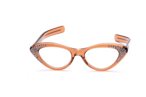 50er jahre cat eye strass - eye,