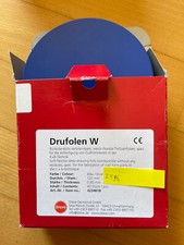 Dreve Drufolen W 0,8mm Blau  Ø 120mm  24 Stück NEU (Erkodent)
