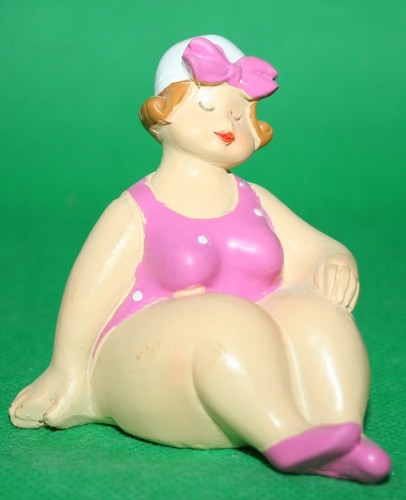 Dekoration figur bade - dekoration,