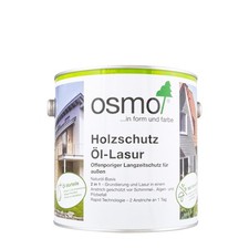 Osmo Holzschutz Öl-Lasur 701 farblos matt 2,5L Holzschutzlasur, Holzlasur außen