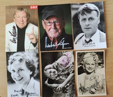 30 Autogramme, Verstorbene
