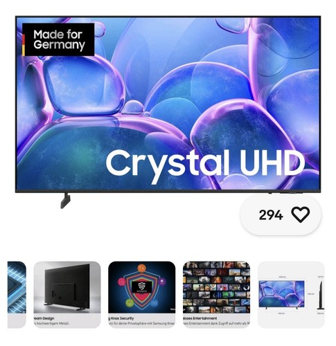 Samsung zoll crystal uhd - samsung,