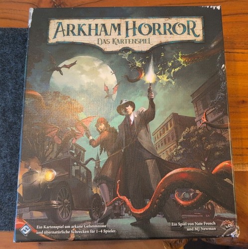 Arkham horror das - arkham, kartenspiel