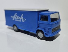 Wiking H0 1:87 LKW MERCEDES MB 1317 KOFFER AUFBAU  "FISCH UNION" AUFSCHRIFT