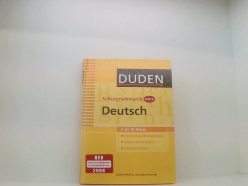 Duden schulgrammatik extra - schulgrammatik,