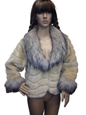 Damen Jacke aus Fell Felljacke