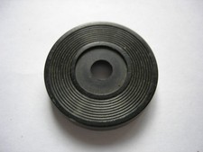 Original Single Mittel Puck  schwarz   für Plattenspieler