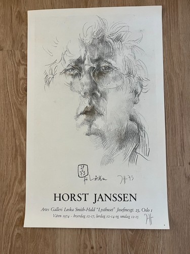 Horst janssen plakat - horst,