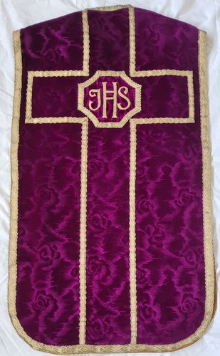 Violette samt kasel velum - violette,
