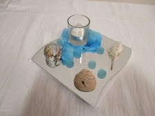 Teelichthalter 20 x 20 cm auf