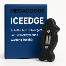 Schlittschuh Schleifgerät für Eishockeyschuhe Wartung Zubehör DE.