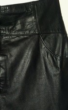 Joop ! Lederrock Lammleder 38 40 Butterweich Schwarzbraun