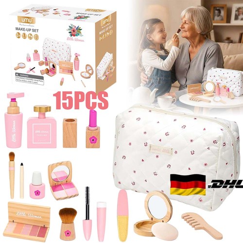 Holz kinderschminke set - kinderschminke,