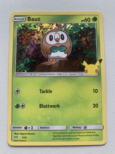 Pokemon karte bauz - |, |