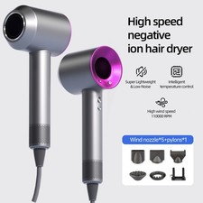 1600W Profi Ionen Föhn Haartrockner mit 5 Diffusor Haarfön Fön Ionen  Hair Dryer