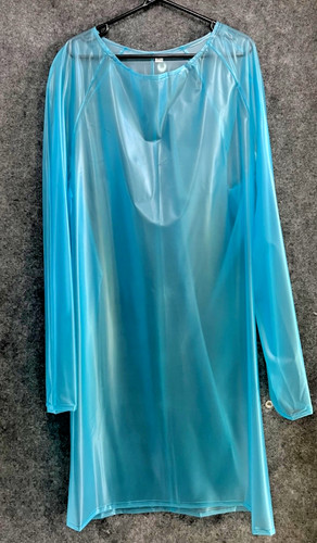 Transparentes türkis pvc - transparentes,