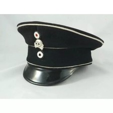 WWI German Hussar Officer Cap Replica - Vintage Military Hat Imperial Collectible