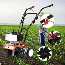 Used 1650W 52cc Benzin Gartenhacke Motorhacke Bodenfräse Kultivator FräseHacke