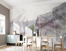 3D Dreieck Muster H976 Tapete
