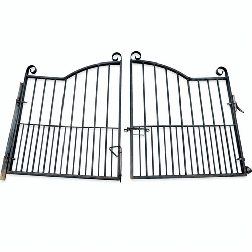Paar metall einfahrtstore - paar,