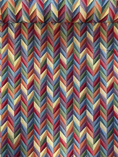 Gobelinstoff dekostoff zigzag - gobelinstoff,