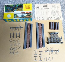 Kibri H0 9698 Behelfsbrücke mit OVP und Anleitung gebrauchter Zustand