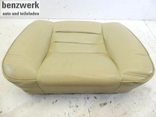Mercedes W126 Coupe C126 SEC Sitzfläche hinten Leder creme ✔️