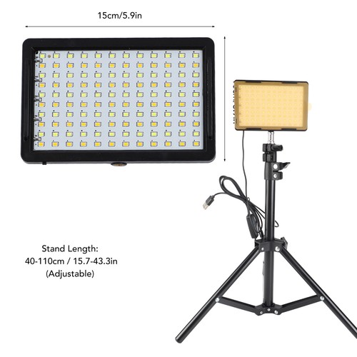 Led videoleuchte - 2x, led-videoleuchte