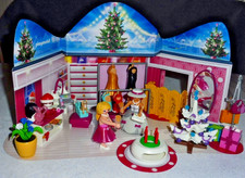 Playmobil 6626 Mode für Weihnachtsparty mit Diorama komplett